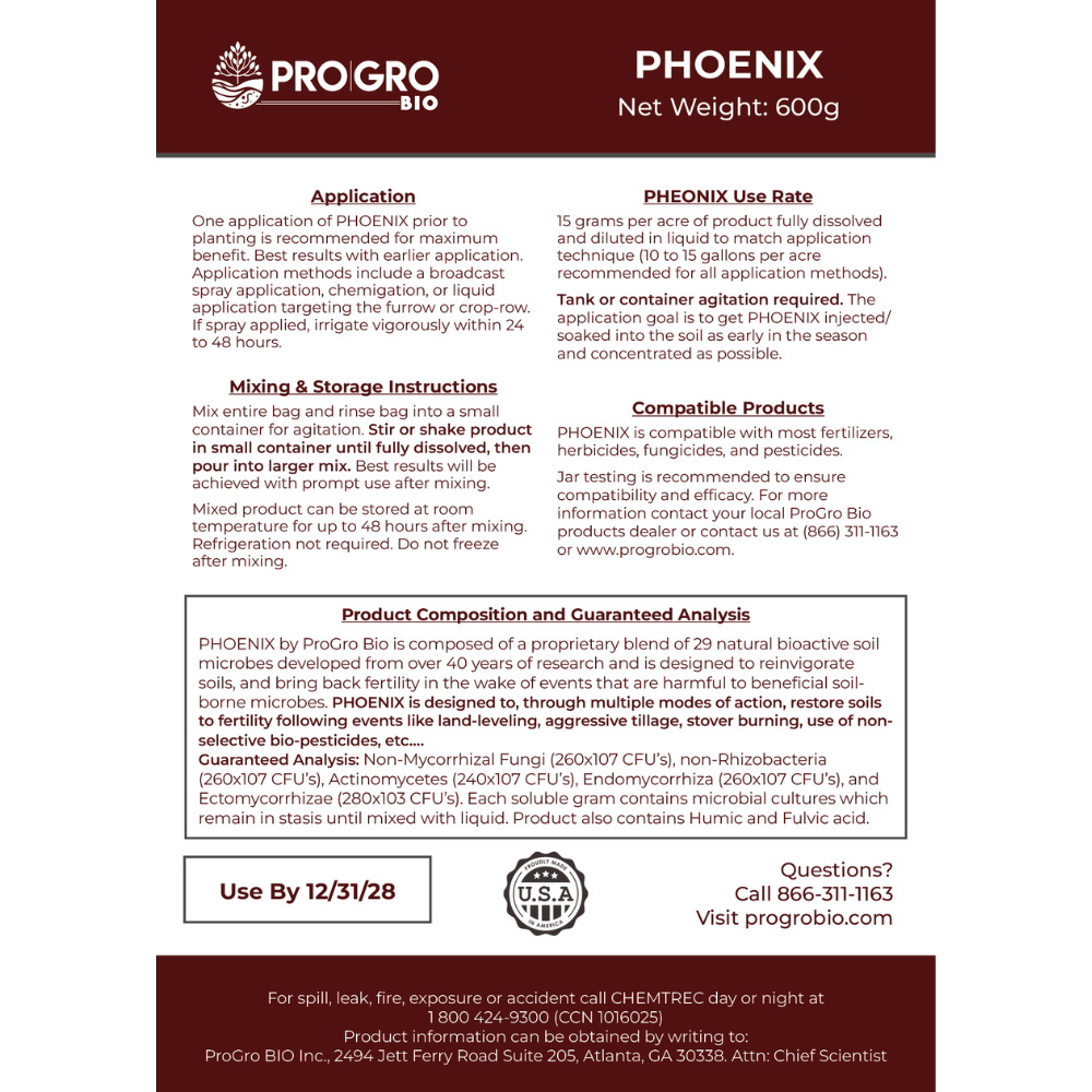 Phoenix Microbial Soil Recovery Tool - ProGro Bio