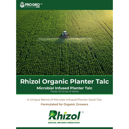 Rhizol Organic- Microbial Infused Planter Talc (50 Acre Container)